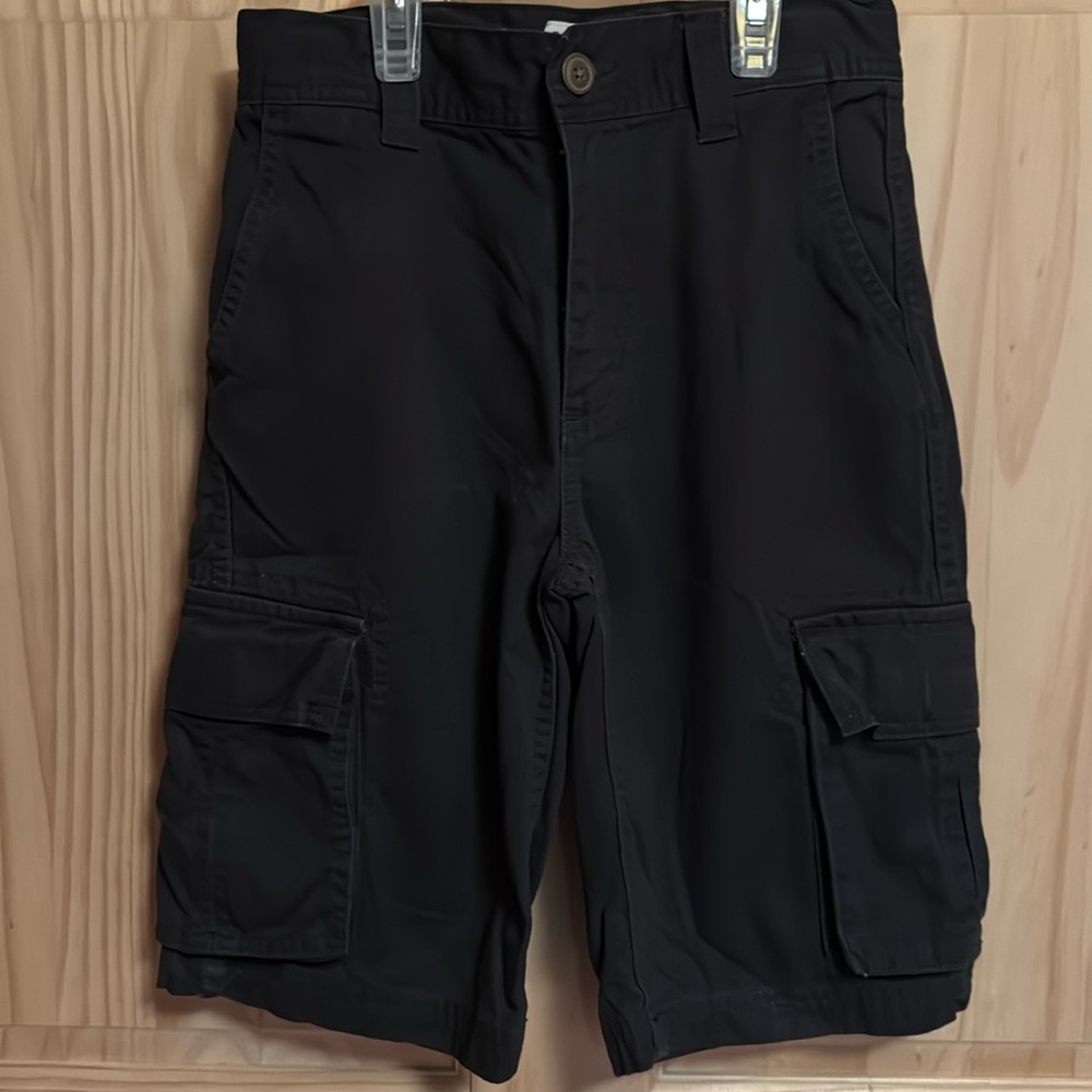 Boys dark gray Cargo Shorts